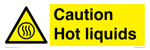 Caution hot liquids